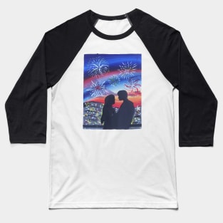 Romantic hand drawn Baseball T-Shirt